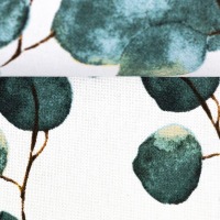 Dekostoff EMMA | Leinenoptik | Eukalyptus | weiß | ab 50 cm 2