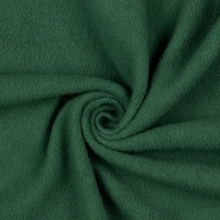 Leichter Baumwollfleece | Sherpa | Ökotex | old green | ab 0,5 m