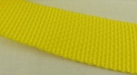 Gurtband 30 mm Polypropylen | 1,75 mm stark | gelb
