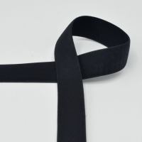 Gummiband 25 mm breit | schwarz