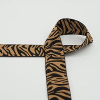 Gummiband 40 mm breit | Zebra, caramel 2