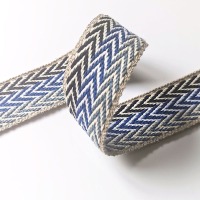 Gurtband | nachhaltiges Material | 40 mm breit | Triple blue