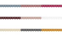 Häkelborte Baumwolle 15 mm | 9 Farben