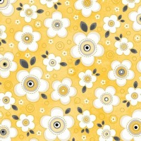 Baumwollstoff Patchwork | ADORNit | Crazy for Daisies 429