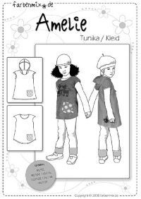 Papierschnittmuster AMELIE | Tunika Kleid