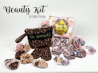 Beauty Kit Panel by Cherry Picking | Kosmetiktäschchen nähen