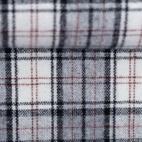 Tweed GANT Fransenpanel | Karo | grau-naturweiß 3
