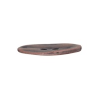 Metallknopf 18 mm | 2-Loch | kupfer | 3 Stück 2