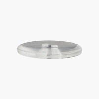Polyesterknopf, transparent | 2 Größen | 2-Loch 2