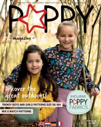 Poppy Magazine 019 | Schnittmusterheft | Größen 56 - 164