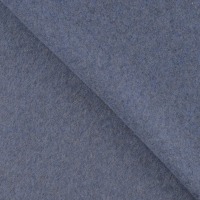 BIO Baumwoll Fleece | 100 % Baumwolle | Ökotex | jeans | ab 50 cm 2