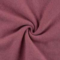 45 cm REST BIO Baumwoll Fleece | 100 % Baumwolle | Ökotex | bordeaux