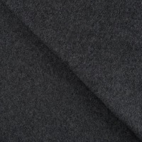 BIO Baumwoll Fleece | 100 % Baumwolle | Ökotex | dark grey melange | ab 50 cm 2