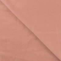 BIO Baumwoll Fleece | 100 % Baumwolle | Ökotex | old pink | ab 50 cm 2