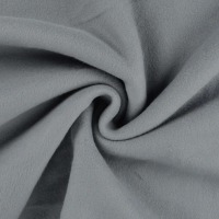 BIO Baumwoll Fleece | 100 % Baumwolle | Ökotex | dusty blue | ab 50 cm
