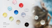 Perlmuttknopf 2-Loch | 18 mm | 5 Farben | 2 Stück