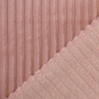 Plüsch | Plüschstoff | für Decken, Bademäntel uvm. | dusty pink 3