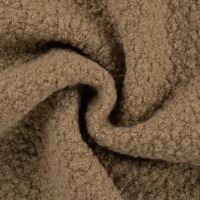 Boucle Stoff MAXI | kuschelig weich | für Jacken und Mäntel | camel | ab 50 cm
