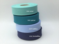Schrägband | Baumwolle | gefalzt 60/30 | viele Farben | Meterware 3