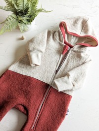 36 cm REST NAOMI Melange | gekochte Wolle | Walk | 100% Wolle | naturweiß 4