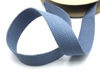 77 cm REST Taschengurtband | 100 % Baumwolle | 30 mm breit | hellblau