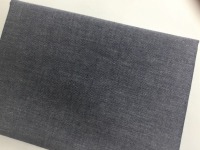 46 cm REST Baumwollstoff | Garngefärbte Popeline | Yarn dyed popelin | Ökotex | navy