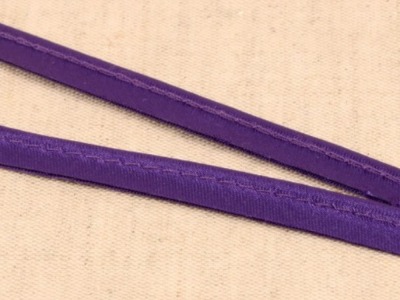 Satin Paspelband uni 10 mm | violett