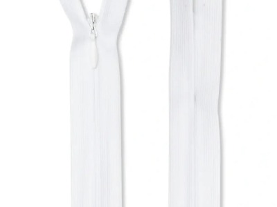 Reißverschluss FLA , unsichtbar/nahtfein | Prym | 60 cm | für Röcke und Kleider | S6 | weiß