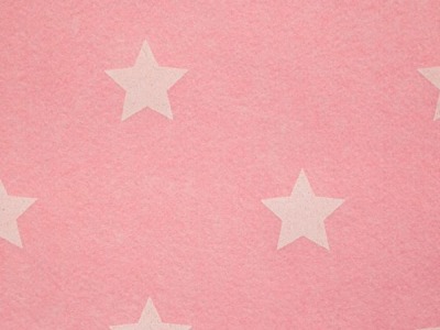 Bastelfilz Sterne 3 mm rosa