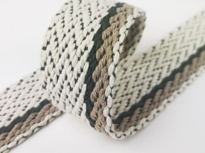 74 cm REST Gurtband | nachhaltiges Material | 40 mm breit | DECOR | natur-army