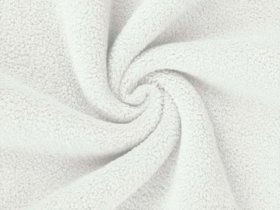 Baumwollfleece | Sheepskin | Double Fleece | weiß | Ökotex