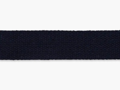 Gurtband 25 mm Baumwolle | dunkelblau