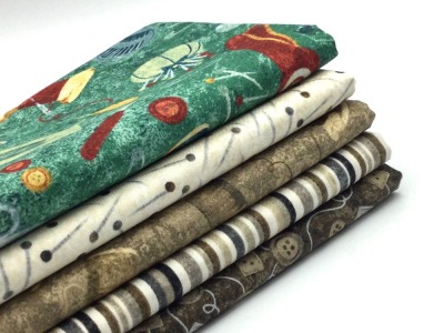 Patchwork-Stoffpaket A Stitch in Time | Northcott fabrics | 5 x 0,5 m