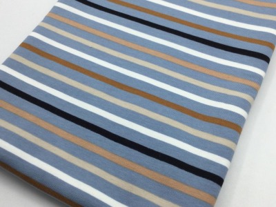 Jersey Baumwolle CONSTRUCTION VEHICLES | blue shadow | Stripes | Ökotex | ab 50 cm