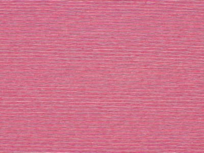 Baumwolljersey Mini-Streifen | Streifenbreite 1 mm | Ökotex | rot - weiß