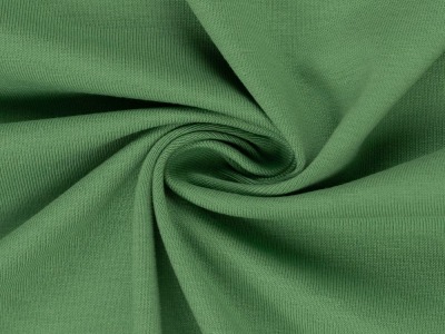Baumwolljersey VANESSA | uni | F/S Farben | Ökotex | dark green 562 - passend zu Bündchen HEIKE FS