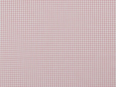Baumwollstoff Popeline CHECK 2.7 mm | Ökotex | by Poppy | rosa