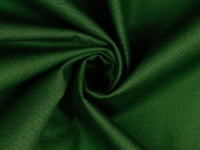 Baumwollstoff Popeline Cotton | uni | Ökotex | by Poppy | forest green