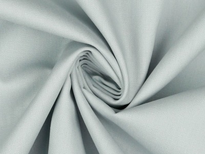 23 cm REST Baumwollstoff Popeline Cotton | uni | Ökotex | by Poppy | hellgrau