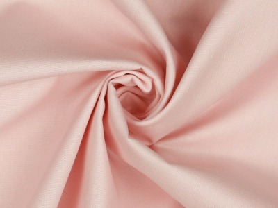 41 cm REST Baumwollstoff Popeline Cotton | uni | Ökotex | by Poppy | light rose