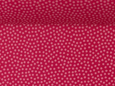 Baumwollstoff DOTTY | Webware | Ökotex | rosa-pink