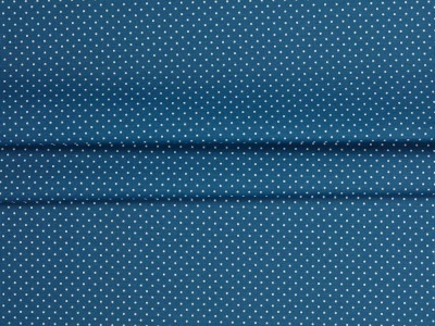 42 cm REST Beschichtete Baumwolle | PETIT DOTS | schmutz- und wasserabweisend | blue