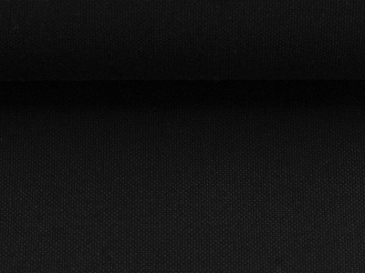31 cm REST Canvas CALVIN | uni | 100 % Baumwolle | Ökotex | schwarz