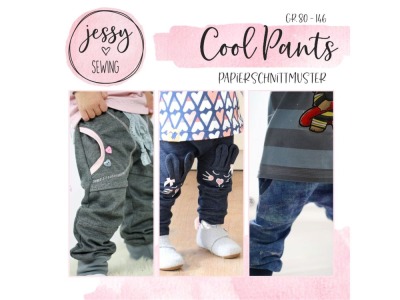 Schnittmuster Cool Pants | Basic Hose | by Jessy Sewing | Papierschnittmuster
