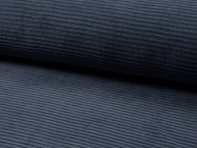 Cordjersey Rippenjersey Breitcordnicki | jeans | Ökotex | ab 0,5 m