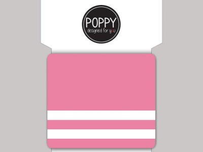 Cuff Bündchen | pink - 7 cm breit, 135 cm lang