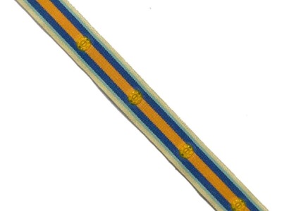 Druckknopfband 2,5 cm Knopfabstand | 18 mm breit | multicolor