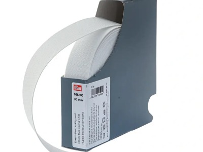 Elasticband | 30 mm | kräftig | weiß | Prym 955300