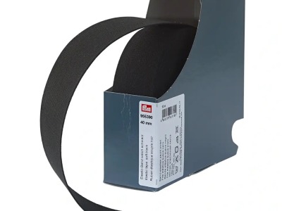 Elasticband | 40 mm weich | schwarz | Prym 955390
