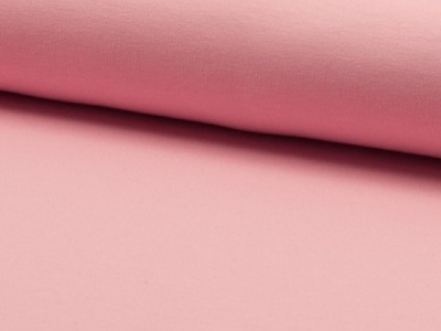 French Terry | Ökotex | rosé | ab 50 cm - ungeraut